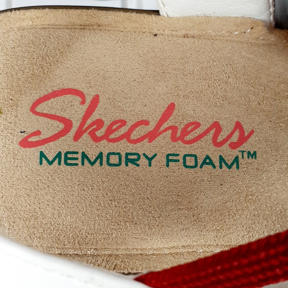 NEW Skechers Womens Parallel - Crossed Wires -Wedge Sandals - Picture 14 of 15
